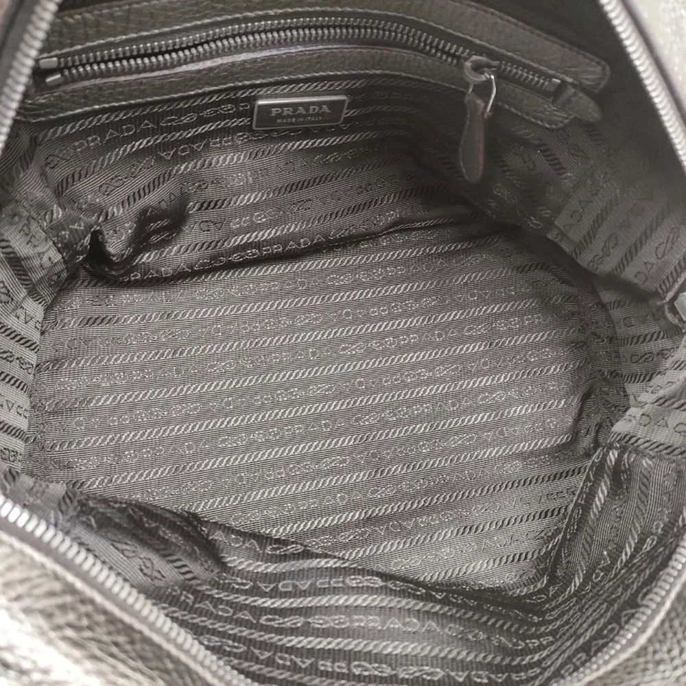 Prada Metallic Silver Women's Bag - Picture 8 of 9